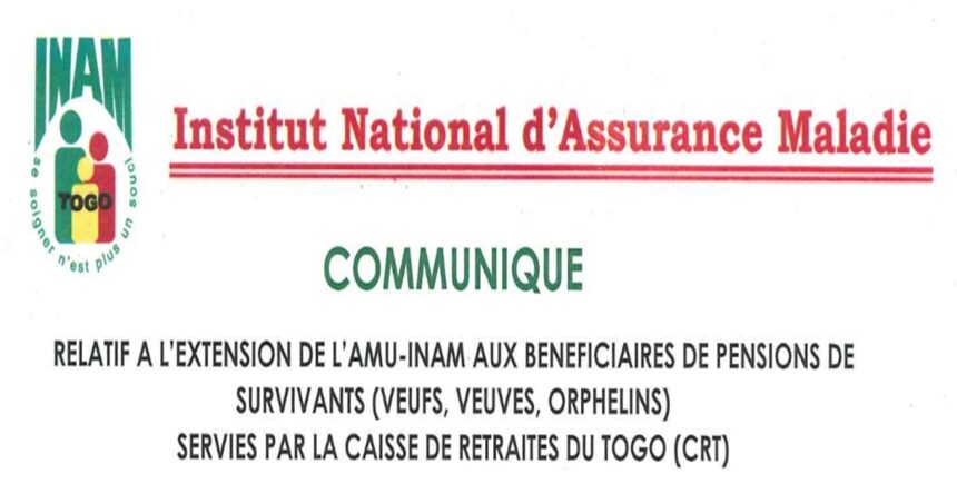 Inaim U AMU-INAM : la couverture maladie étendue désormais à titre individuel ...